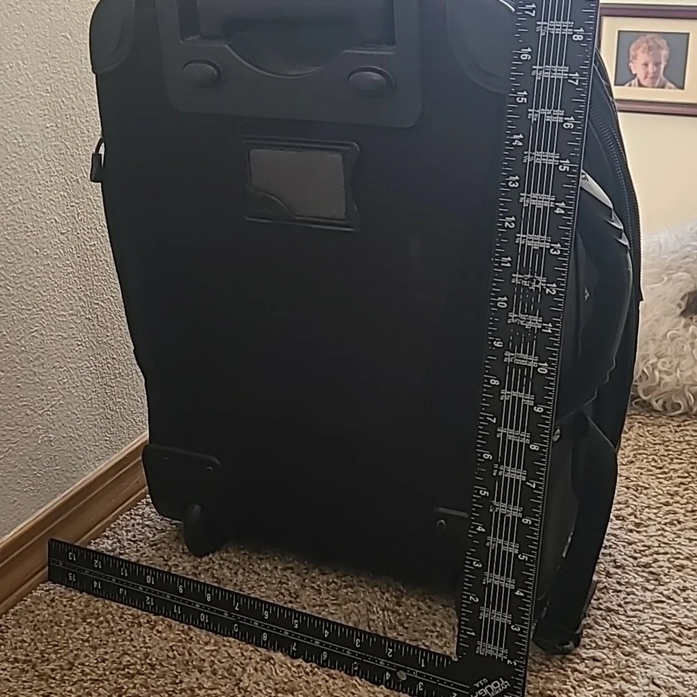High Sierra Black Rolling Bag